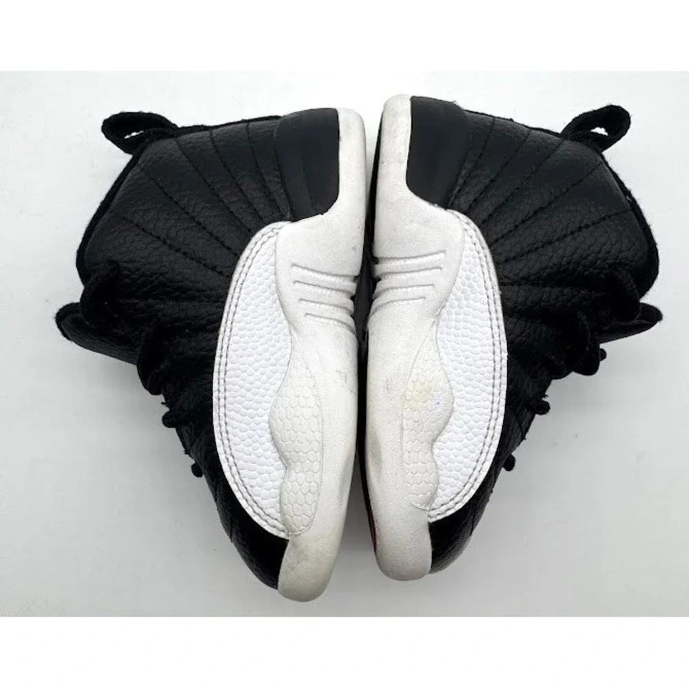 Nike Air Jordan 12 Retro TD Black White Cherry Toddler US 6C 850000-006